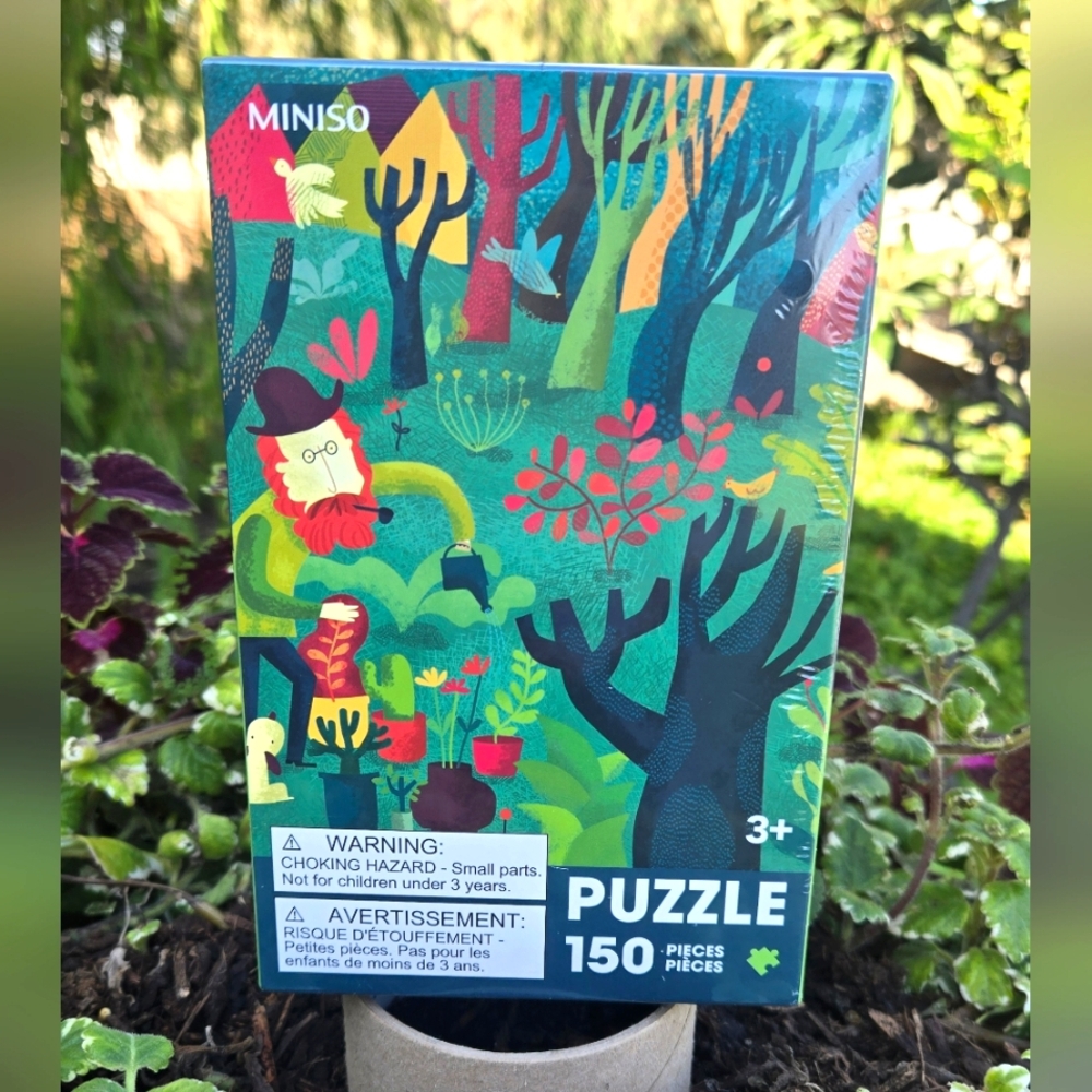 Miniso Forest Mini Frame Jigsaw Puzzle - 150 Pieces